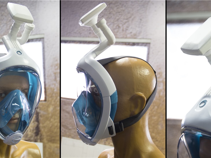 Valvole in stampa 3D per respiratori ospedalieri